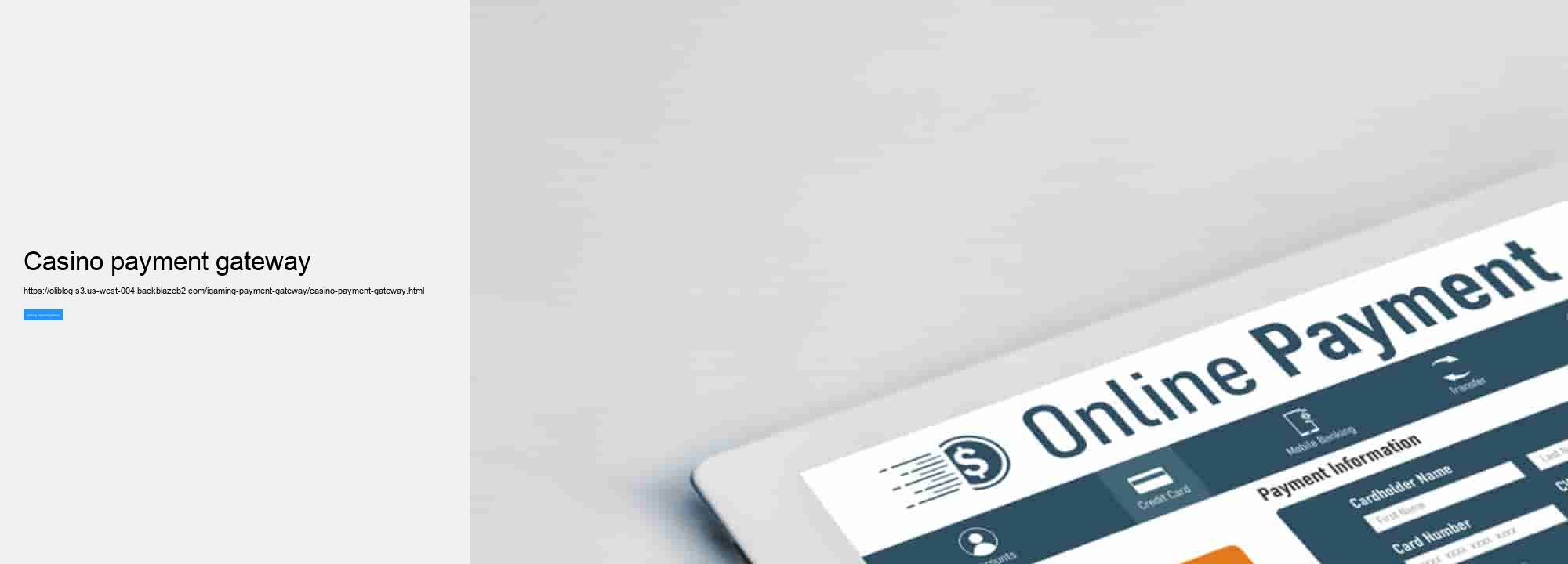 casino payment gateway