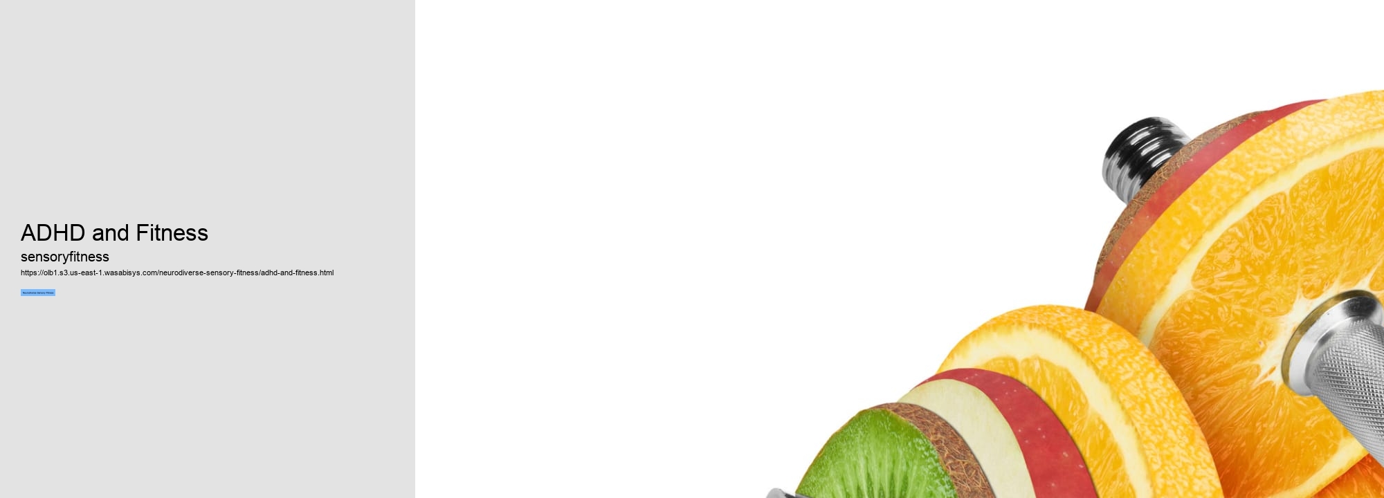 ADHD and Fitness